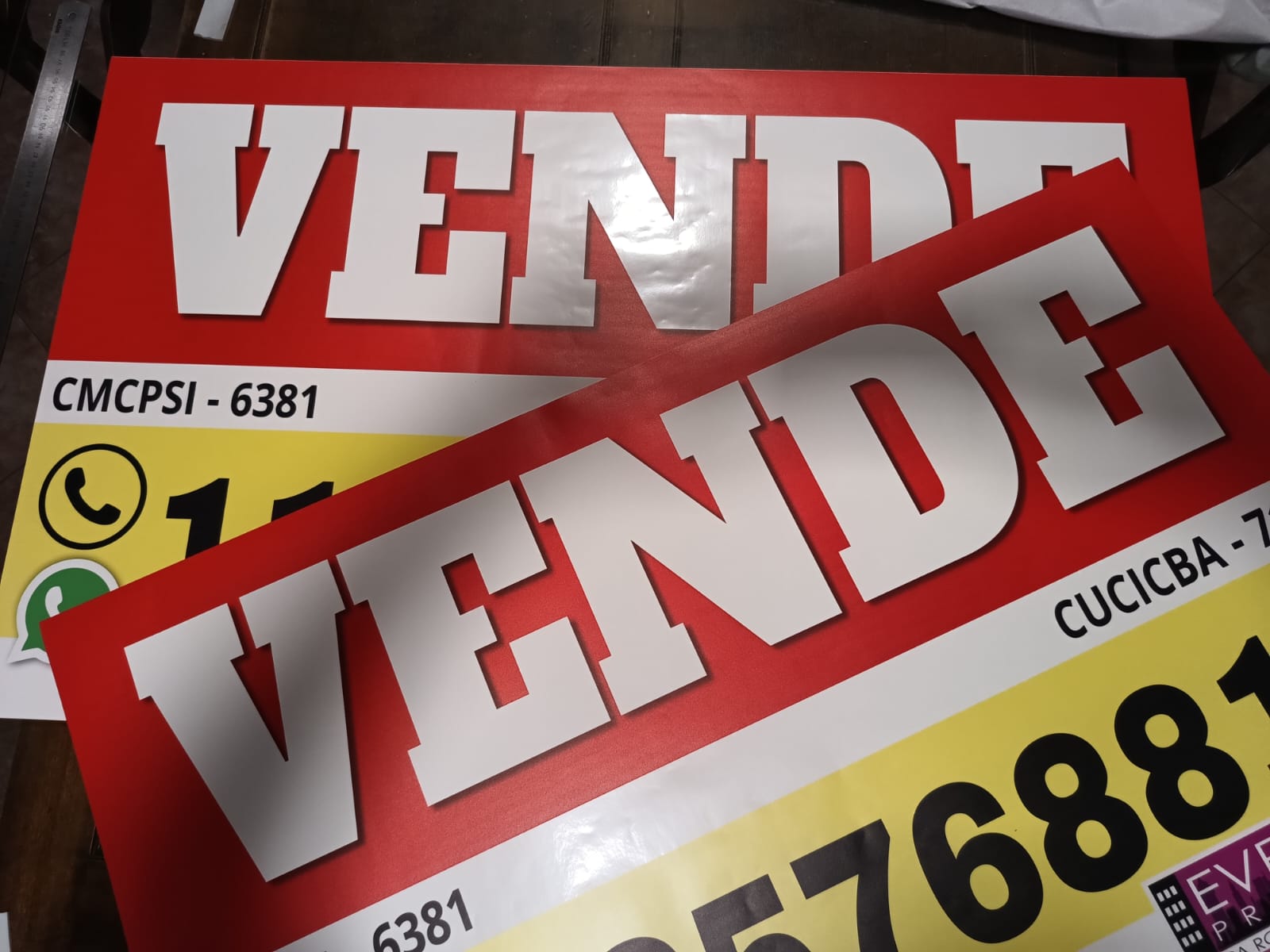 Carteles de Venta