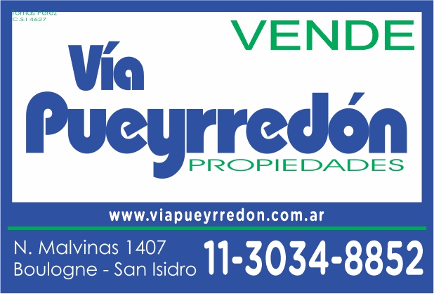 Carteles corrugados full color Inmobiliarias